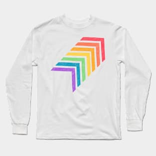 LGBT Pride Arrow Design Long Sleeve T-Shirt